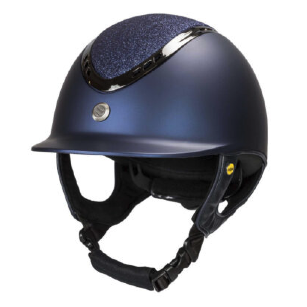 EQ3 Pardus Smooth with Sparkle Sand Riding Helmet B&B Saddlery