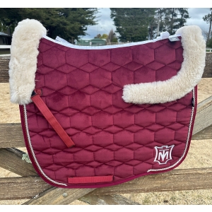 EA Mattes L - Burgundy/Linen Top Fleece