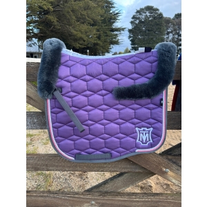EA Mattes M - Violet/Dark Grey Top Fleece