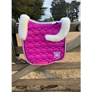 EA Mattes S - Fuchsia/White Top Fleece
