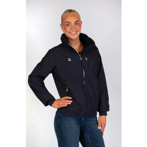 BARE Winter Series Polo Bomber Jacket - Navy