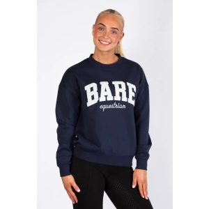 BARE Academy Sweater - Navy/White